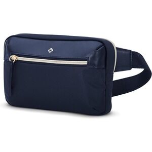 Samsonite Solutions RFID Nylon‎ Convertible Waist Pack Navy Blue Travel